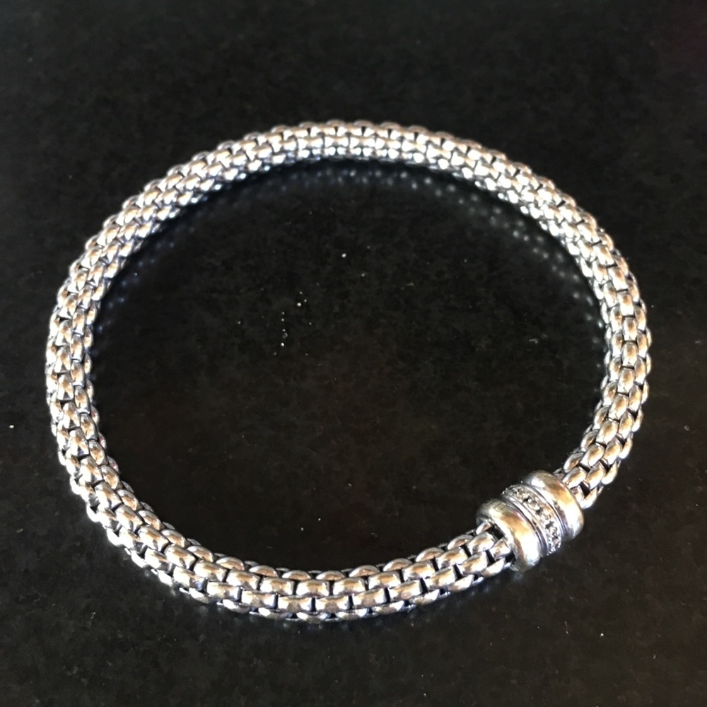 Fope Flex’it White Gold Bracelet with Diamonds